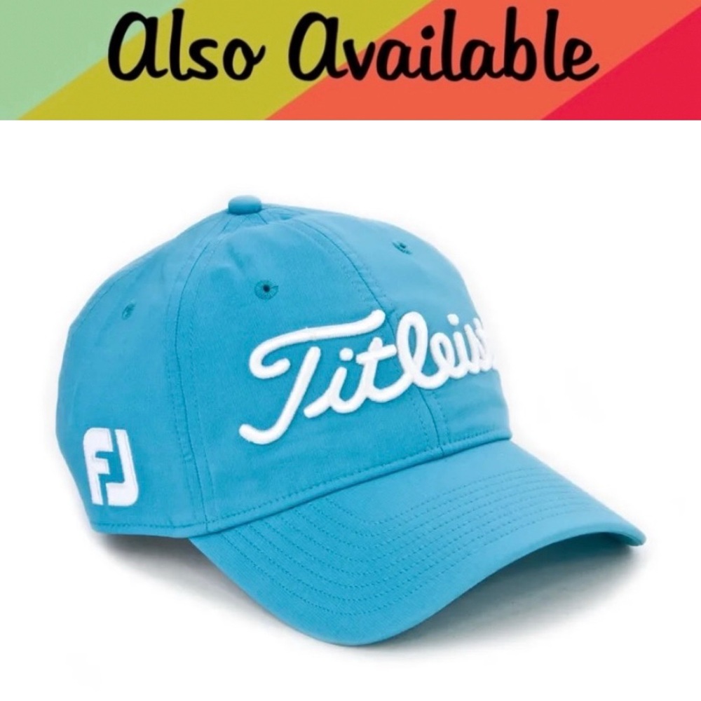 Titleist Tour Rope Navy Blue/White Adjustable Snapback Hat ~ NWOT - Picture 2 of 6